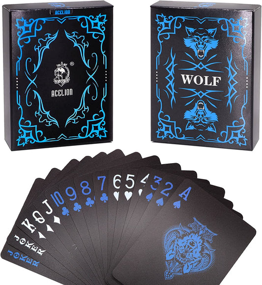 Special poker cards (Black Wolf)